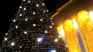 Christmas tree in Tbilisi,Georgia