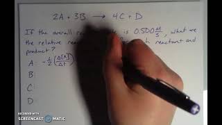 Relative Reaction Rates