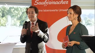 Saubermacher und Johanna Mikl-Leitner zeichnen Verein Reefvillage als „Held des Klimaschutzes“ aus
