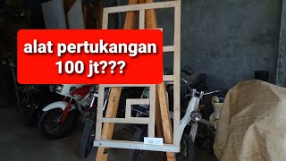 FANTASTIC ALAT TUKANG DI BANDROL 100 JT,BAHANYA CUMA TRIPLEK