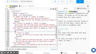 Text Adventure 8 - Using items