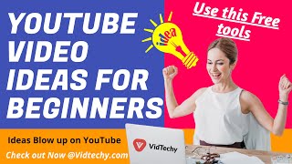 youtube video ideas for beginners