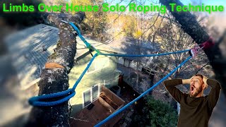 Solo Span Rigging Technique | Solo Tree Work