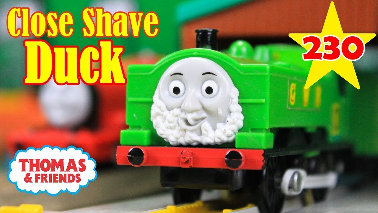 THOMAS AND FRIENDS TRACKMASTER CLOSE SHAVE DUCK|The Great Race #230 ...