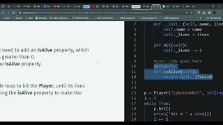 23 Properties | Python Intermediate | Sololearn