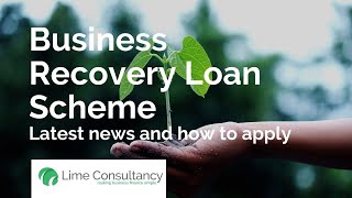 Recovery Loan Scheme - How to successfully apply
