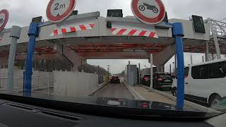 How to use toll way in France  การจ่ายค่าทางด่วนในฝรั่งเศส