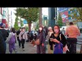 秋葉原 09【4k】外国人観光客、復活 　歩行者天国を歩く　foreign tourists revival 　walking in akihabara pedestrian paradise