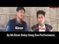 kiron doley with raw pegu live performance.