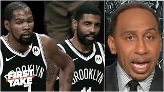 Stephen A. predicts 'disaster' for Kyrie Irving & Kevin Durant | First Take