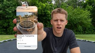 I Bought the CHEAPEST and MOST EXPENSIVE Trampoline on Facebook Marketplace
