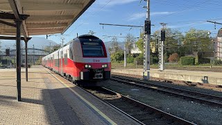 Einfahrt S-Bahn Kärnten S1 Lienz - Friesach in Villach Hbf (31.10.2024, 4K HDR)