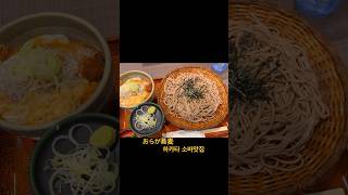 하카타 현지인들의 점심식사 소바맛집 : 오라가소바