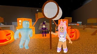 Roblox Halloween Decorating My Mansion In Bloxburg - escape pennywise obby roblox
