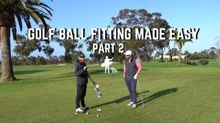 Golf Ball Fitting Made Easy (No Trackman!) Part 2 | @trottiegolf | The Par Train