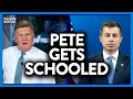 Watch Buttigieg's Face When Host Tells Him to Stop Lying & Be Honest