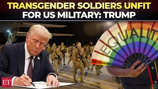 Trump signs executive order targeting 'transgender ideology' and diversity programs in the military