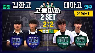 고등피파 12회차 2경기 -  철원 김화고 vs 진주 대아고 [피파온라인4] (피파4)