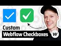 Custom Checkbox Styling in Webflow Forms (Quick & Easy)
