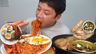 느끼함이냐 매운맛이냐🫦일단 먹어볼게요(Spicy and Oily taste mukbang)1080p60