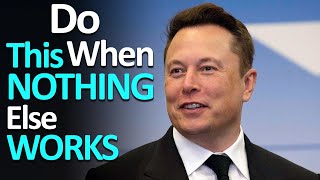 5 Proven Ways Elon Musk Works SMARTER And HARDER | Elon Musk Success Rules