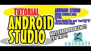 Android Studio Error Connect JDBC Mysql "Access denied for user 'root'@'%' and java Socket failed