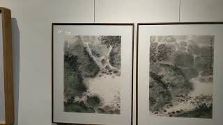 參觀吳士偉畫展“不在繁華色相中”