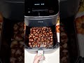 shorts roasting chestnuts in my air cosori turboblaze air fryer 🌰🎃