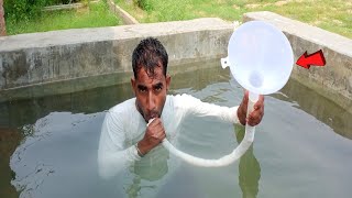 Breathing Underwater Challenge Using PVC Pipe | क्या मैं पानी में सांस ले पाऊंगा