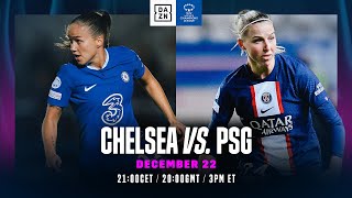 Chelsea vs. Paris Saint-Germain | UEFA Women's Champions League 2022-23 Matchday 6 Full Match