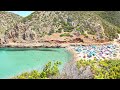 cala domestica beach sardegna. hdr10 4k