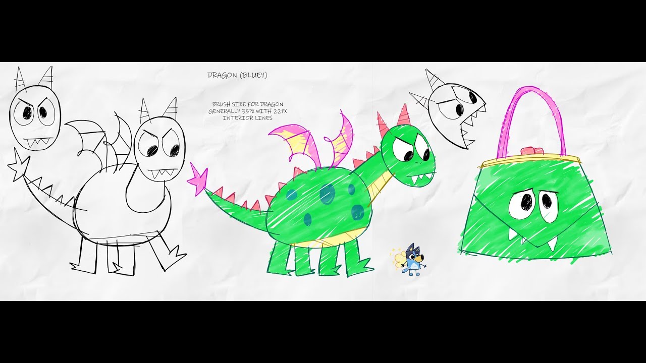 Bluey Podcast Behind Bluey Dragon