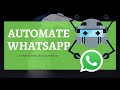 Automate WhatsApp | Python project | pywhatkit | Easy Tutorial