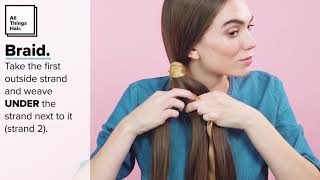 How to do a ribbon braid | All Things Hair