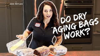 Do Dry Age Bags Work? (REVIEW with special guest King Corbin WWE) | Jess Pryles