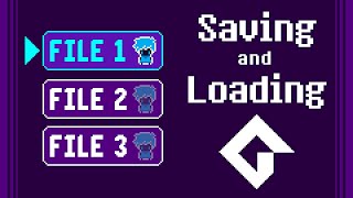 Full Saving and Loading Tutorial in GMS2! (Part 1 of 2 - Room Saving)