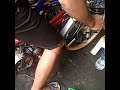 Knalpot ninja aitech tune up 155cc