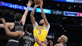 San Antonio Spurs vs Los Angeles Lakers - Full Game Highlights | January 25, 2023 NBA Season