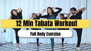 2 Weeks Full Body Workout Challenge | 12 Min Tabata Workout | Somya Luhadia