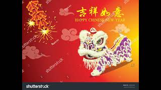 1 Hour Chinese New Year Firecrackers Lion Dance Festive Atmosphere