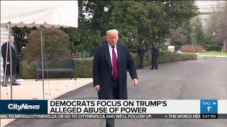 Democrats target Trump's alleged abuse of power