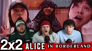 THIS GAME IS CRAZY! | Alice in Borderland 2x2 First Group Reaction!