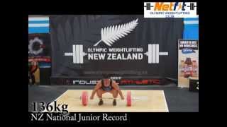 David Liti 105+ Junior Records May 2015