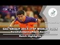 Swedish Open 2015 Highlights: LIANG Jingkun vs FAN Zhendong (1/2)