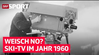 So sah 1960 die Ski-TV-Übertragung vom Lauberhorn aus! 😳📺 | SRF Sport