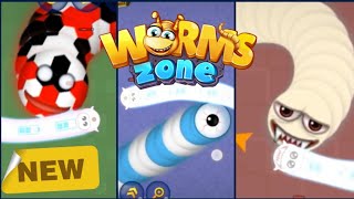 Worms Zone Game Momen Terbaik Jebak 5 Cacing Besar Alaska