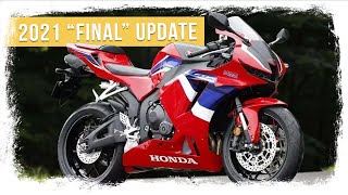 SO LONG AND THANKS FOR ALL THE FISH: Honda's CBR600RR Gets a FINAL Update for 2021