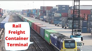 [Container Terminal] Train ~ Loading Unloading