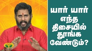 யார் யார் எந்த திசையில் தூங்க வேண்டும்? | Bhakthi Magathuvam | Jaya TV