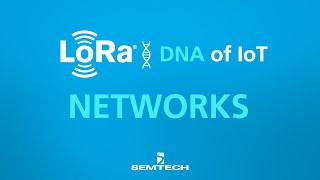 Networks: LoRa Technology DNA of IoT